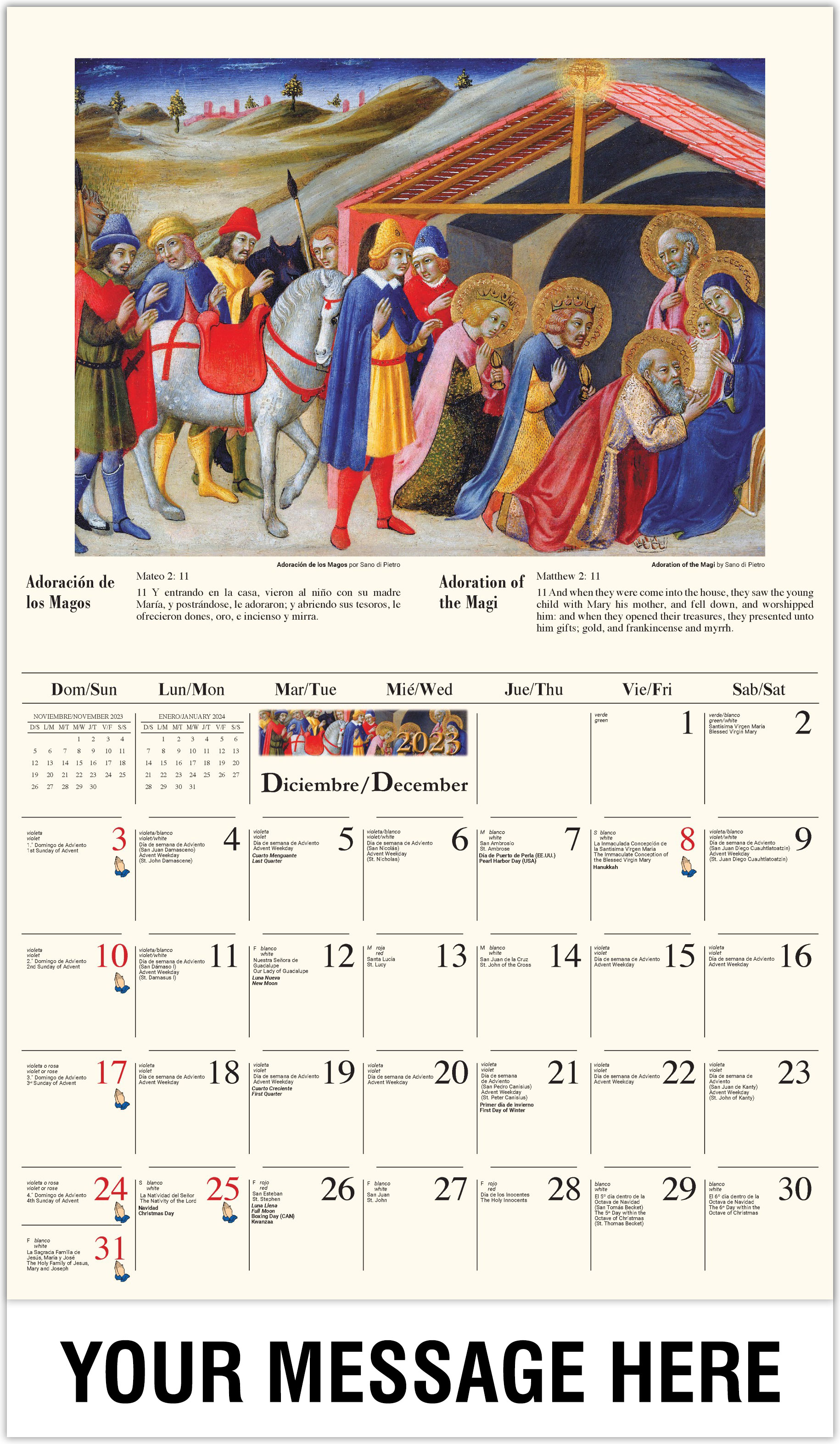 Galleria Catholic Inspiration (English/Spanish - 2024