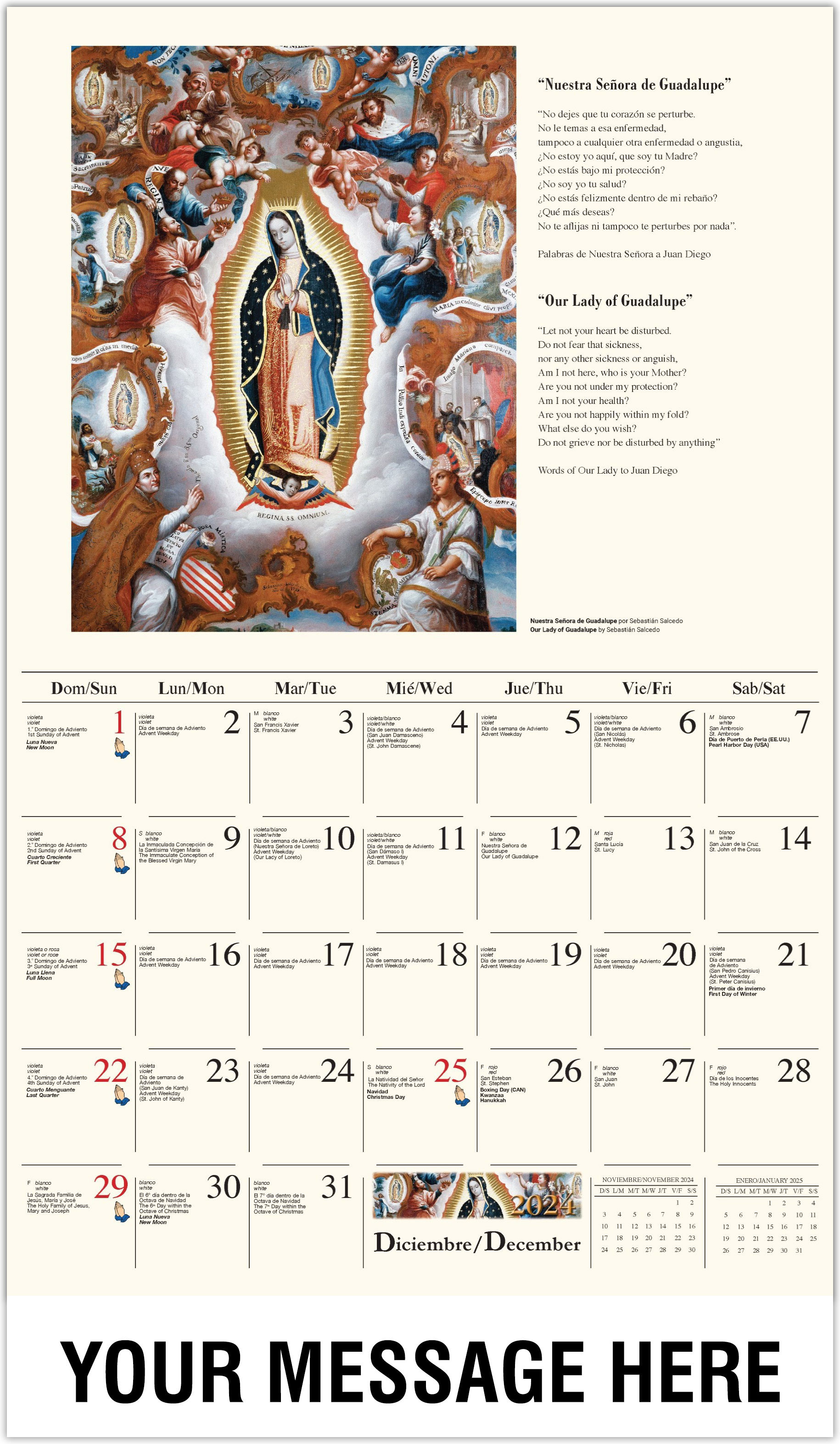 Galleria Catholic Inspiration (English/Spanish - 2024