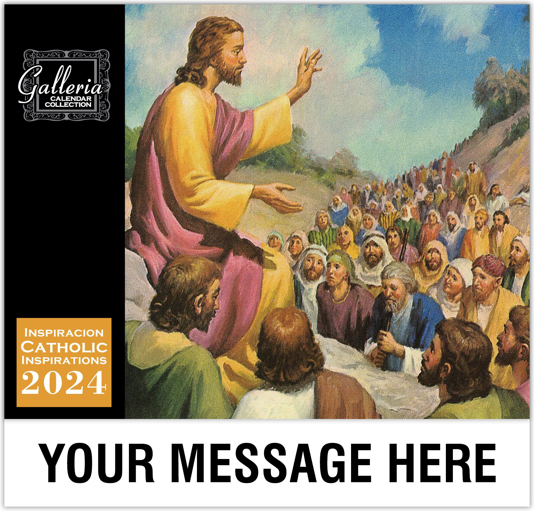Catholic Inspiration (English/Spanish) Wall Calendar