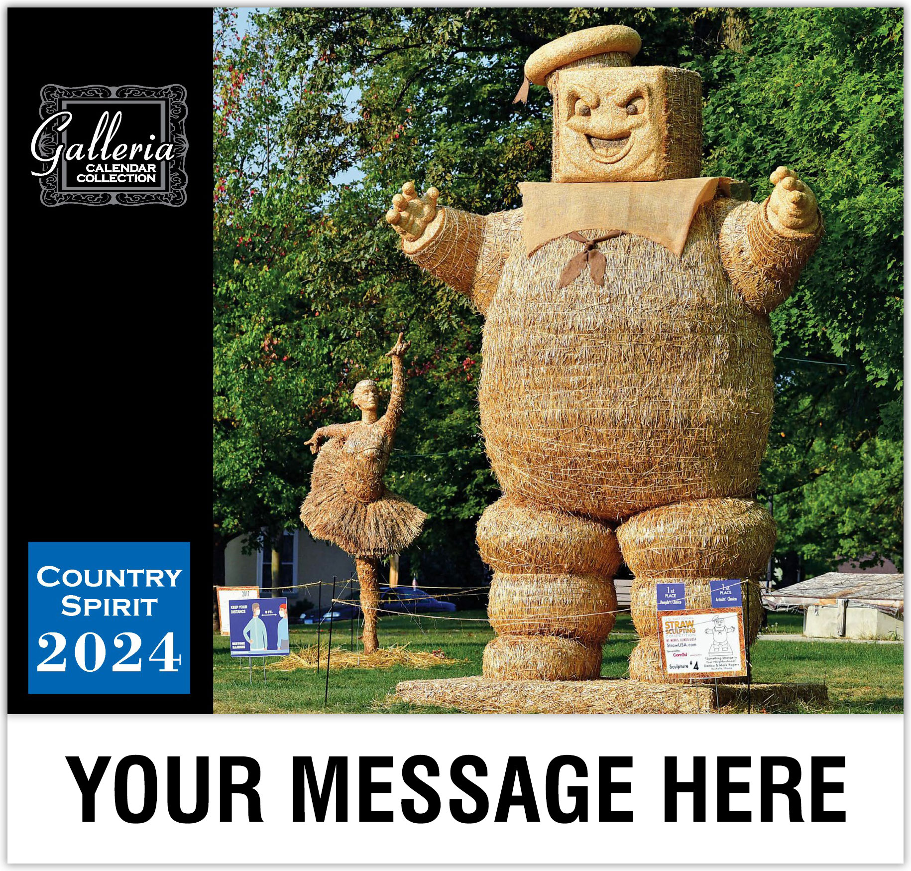 Country Spirit Wall Calendar