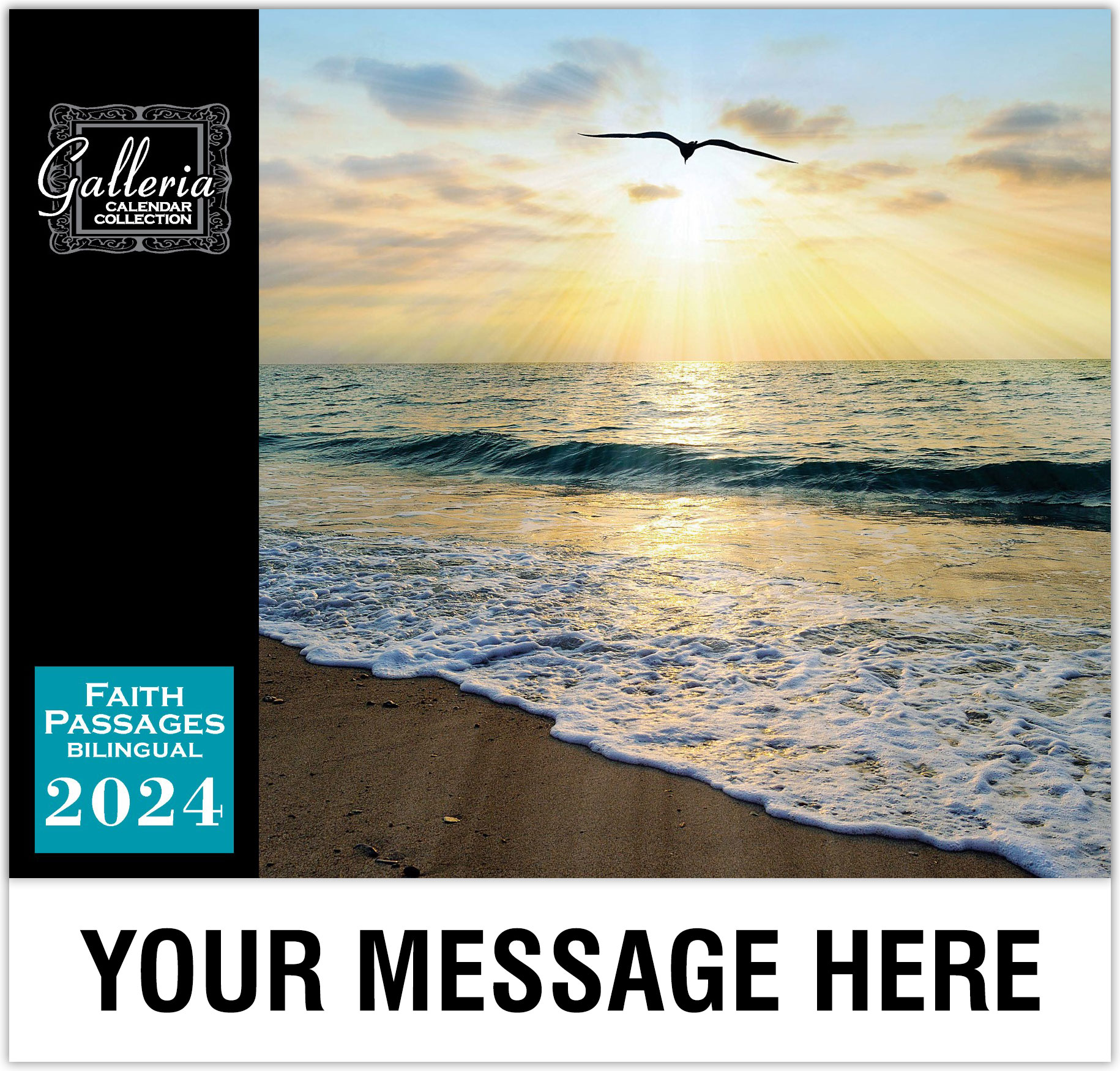 Faith Passages (English/Spanish) Wall Calendar