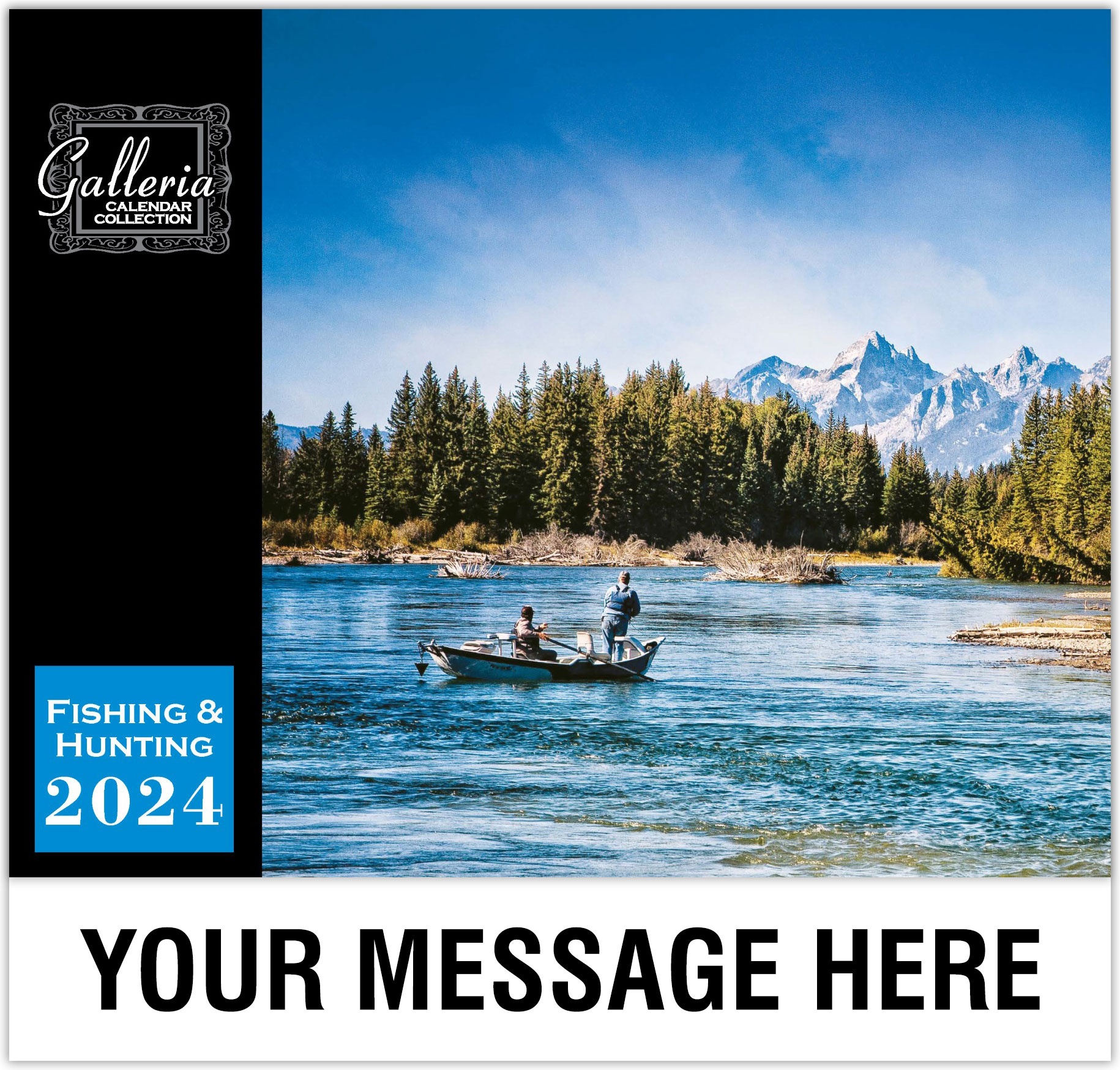 Hunting and Fishing Wall Calendar