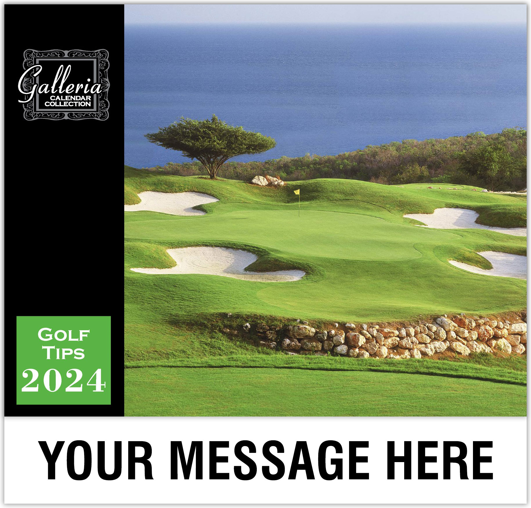 Golf Tips Wall Calendar