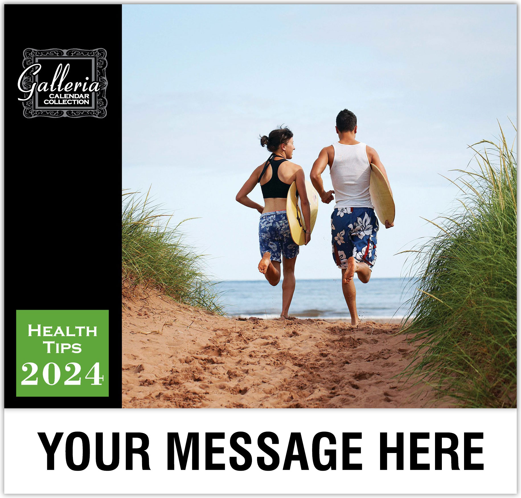 Health Tips Wall Calendar
