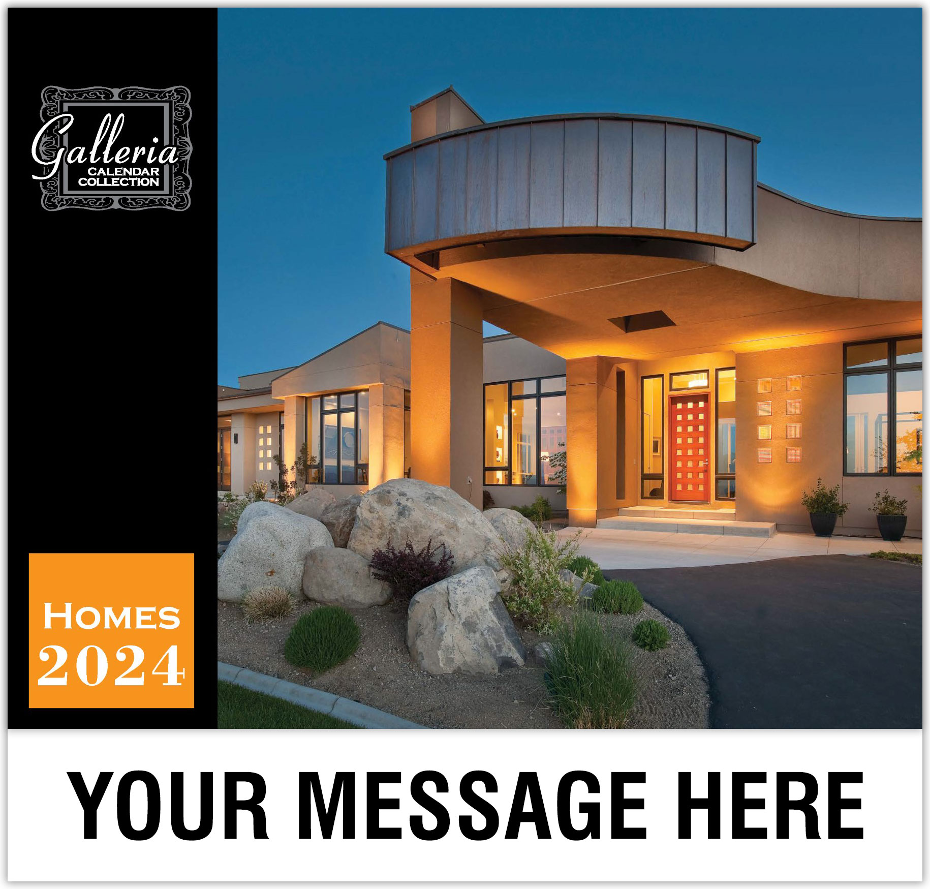 Homes Wall Calendar