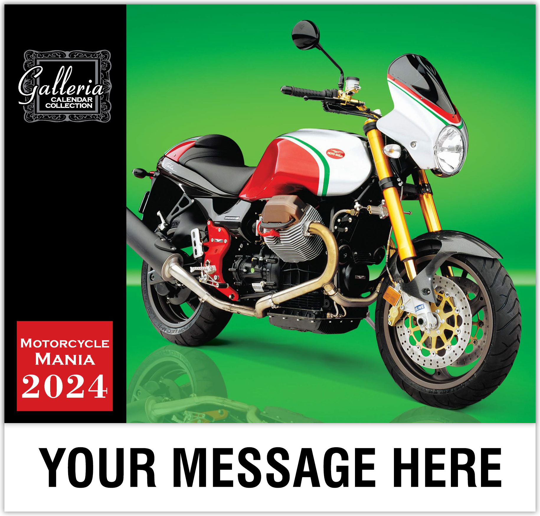 Motorcycle Mania Wall Calendar