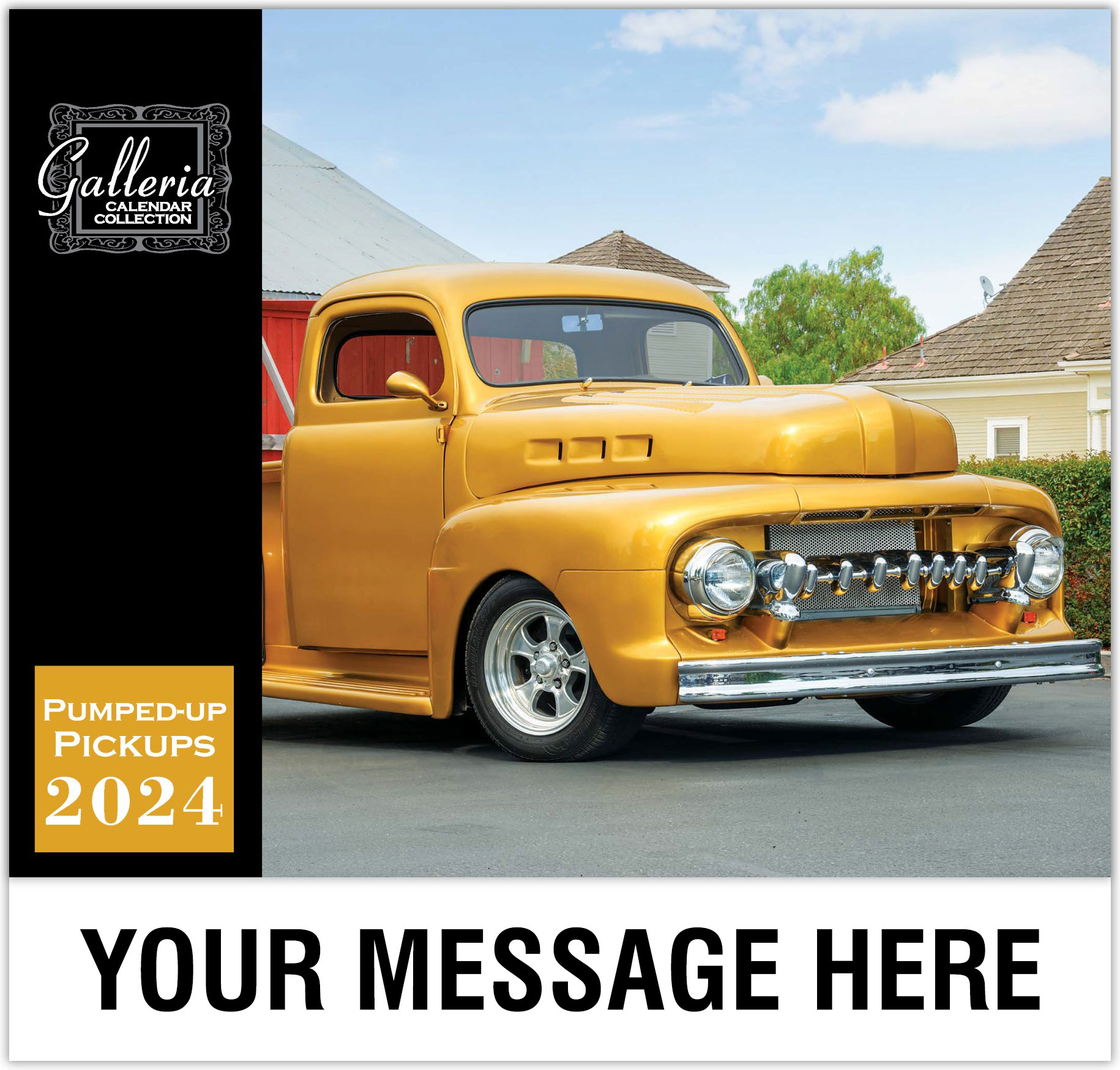 Pumped-up Pickups Wall Calendar