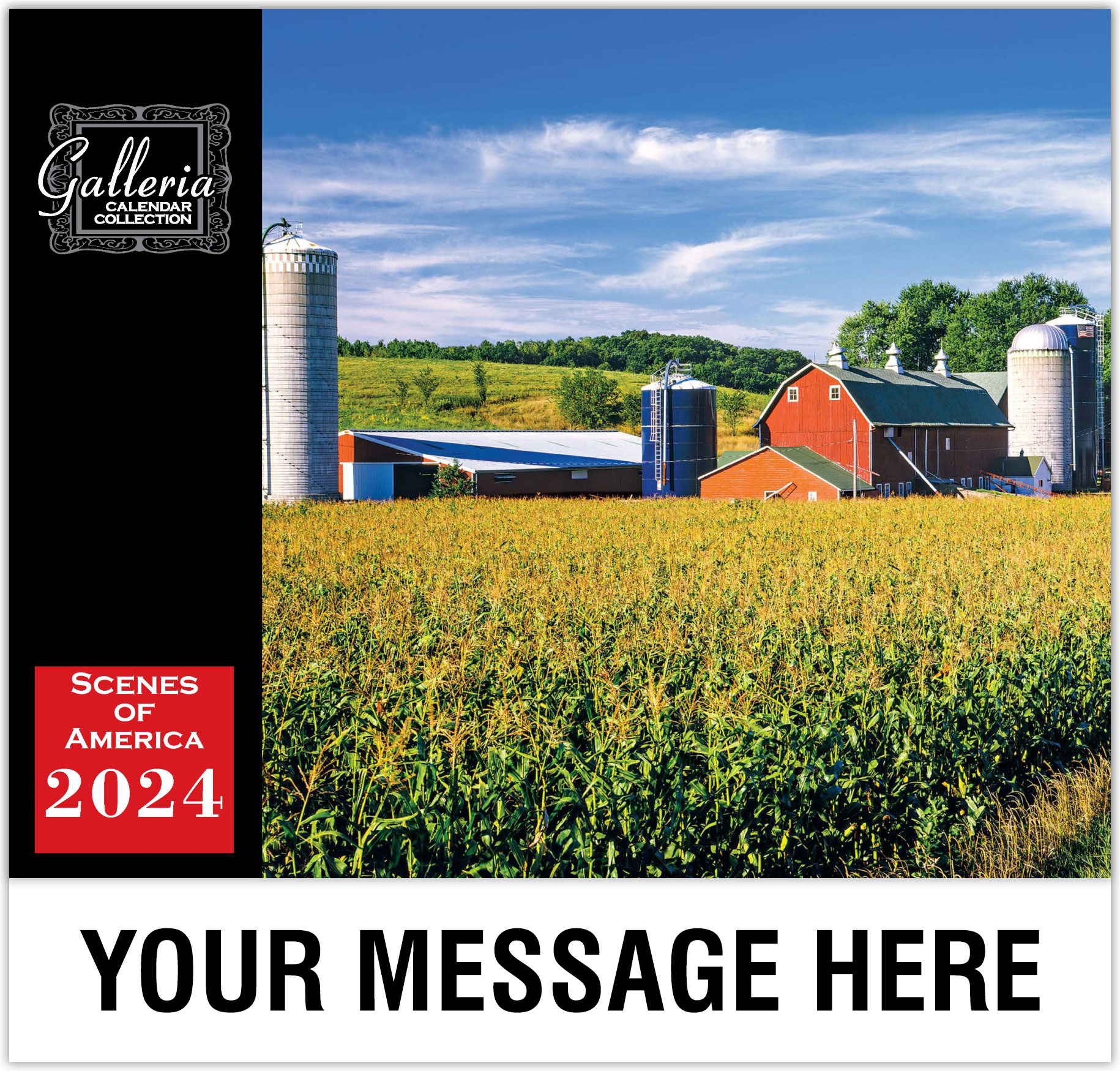 American Scenic Wall Calendar