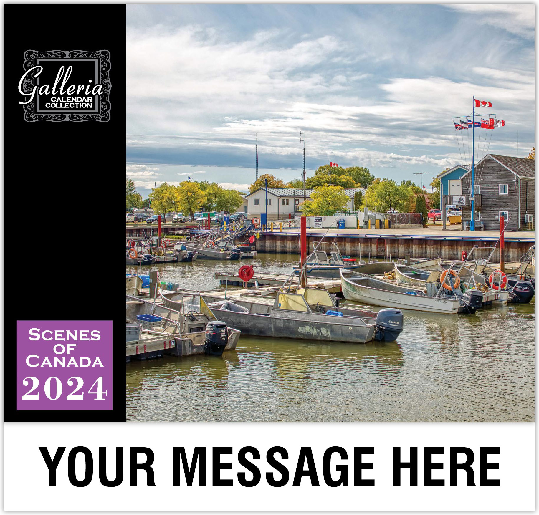 Canadian Scenic (English) Wall Calendar