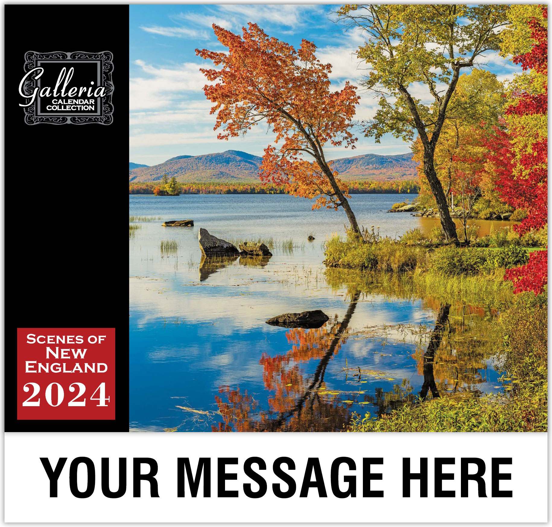 Scenes Of New England Wall Calendar