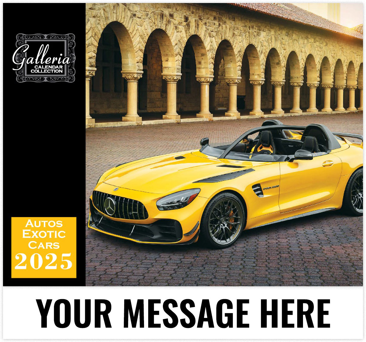 Exotic Cars (English/Spanish) Wall Calendar