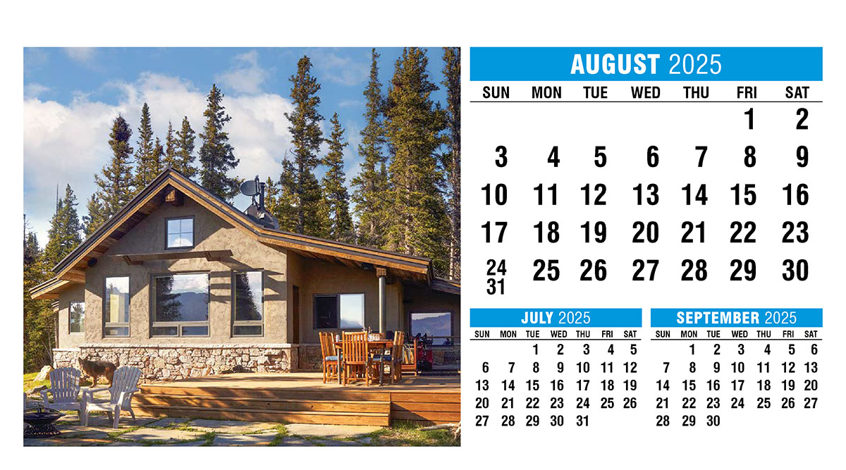 Galleria Homes Promotional Desk Calendar- 2025