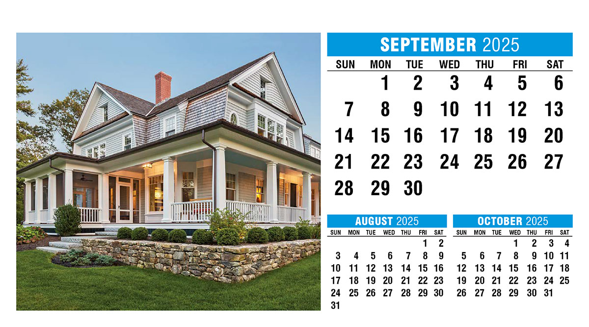 Real Estate Desk Tent Calendar