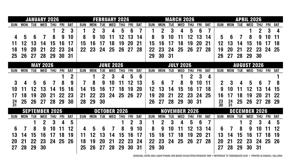 Galleria Motivation Promotional Desk Calendar - 2025