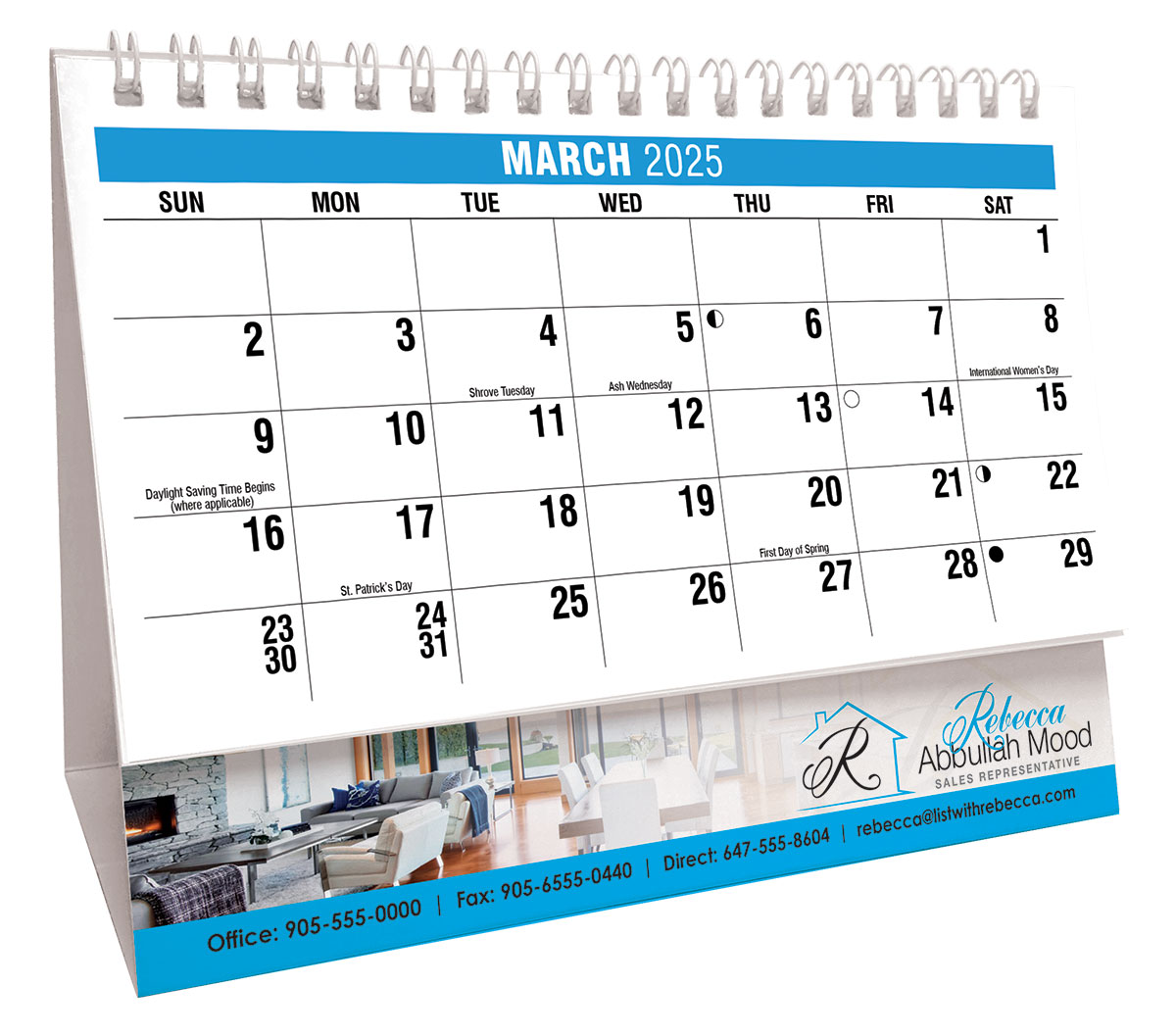 Galleria Homes Promotional Desk Calendar- 2025