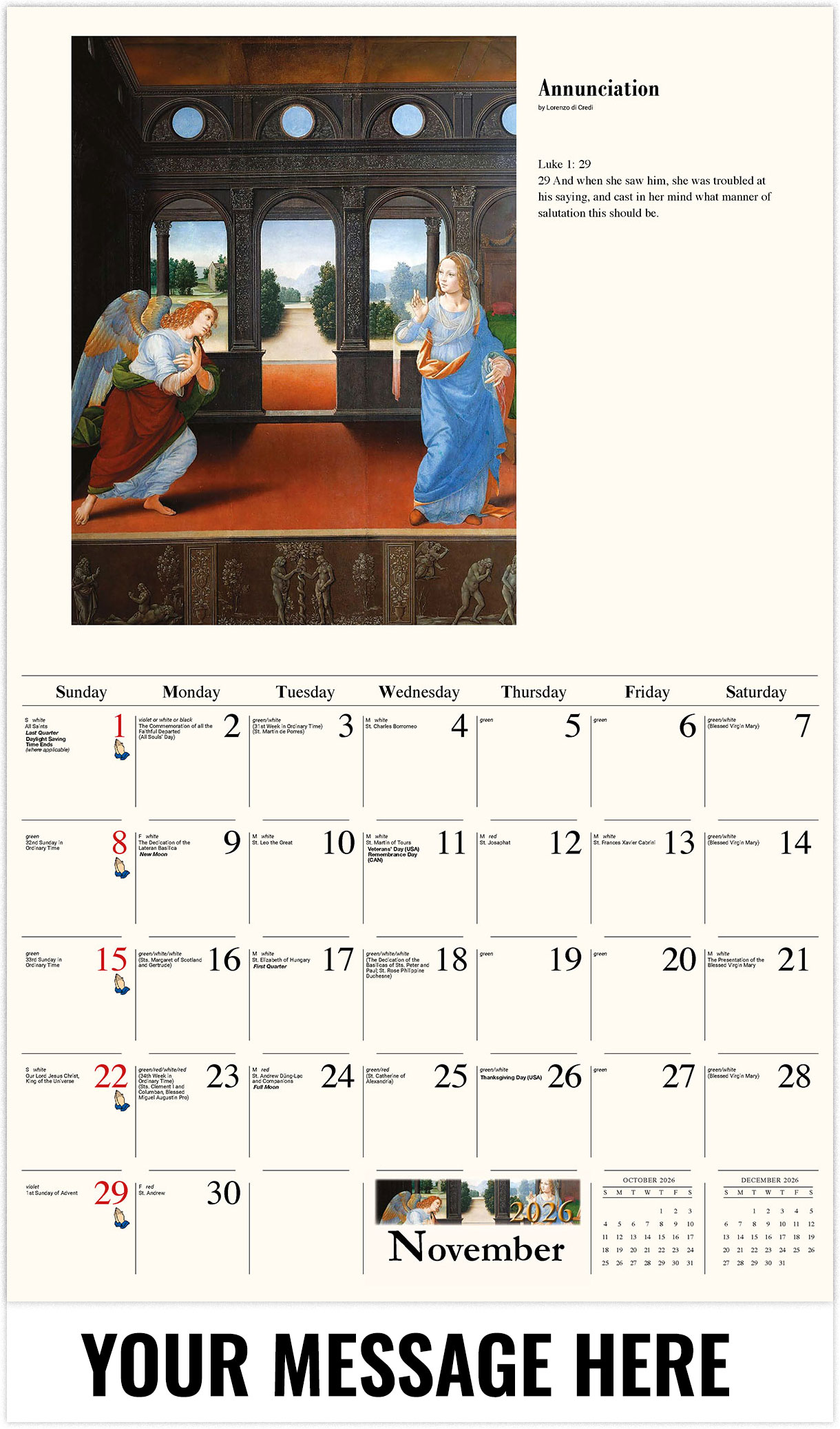 Galleria Catholic Inspiration (English) - 2026
