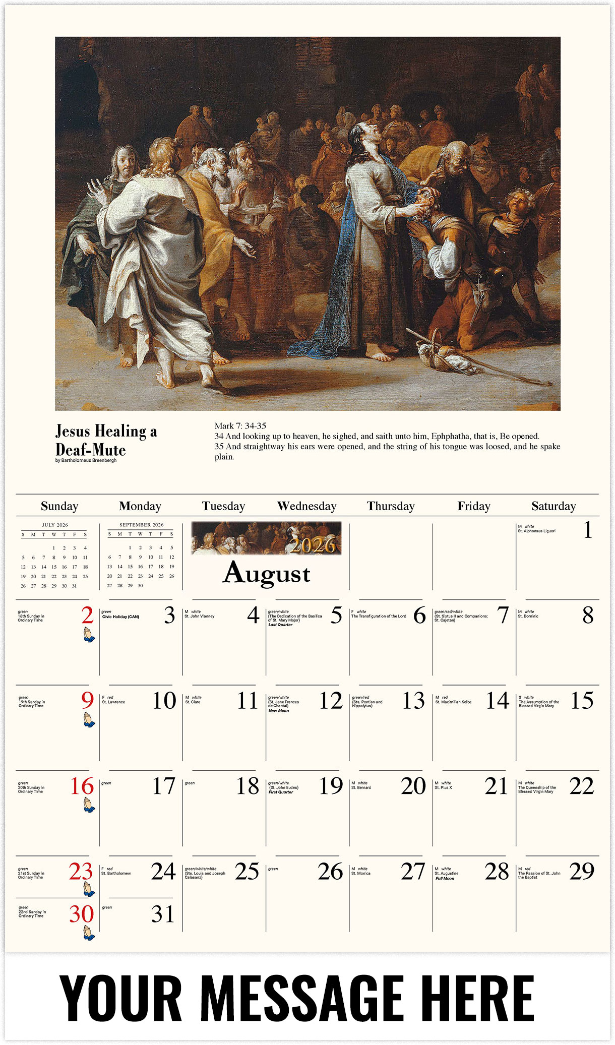 Galleria Catholic Inspiration (English) - 2026