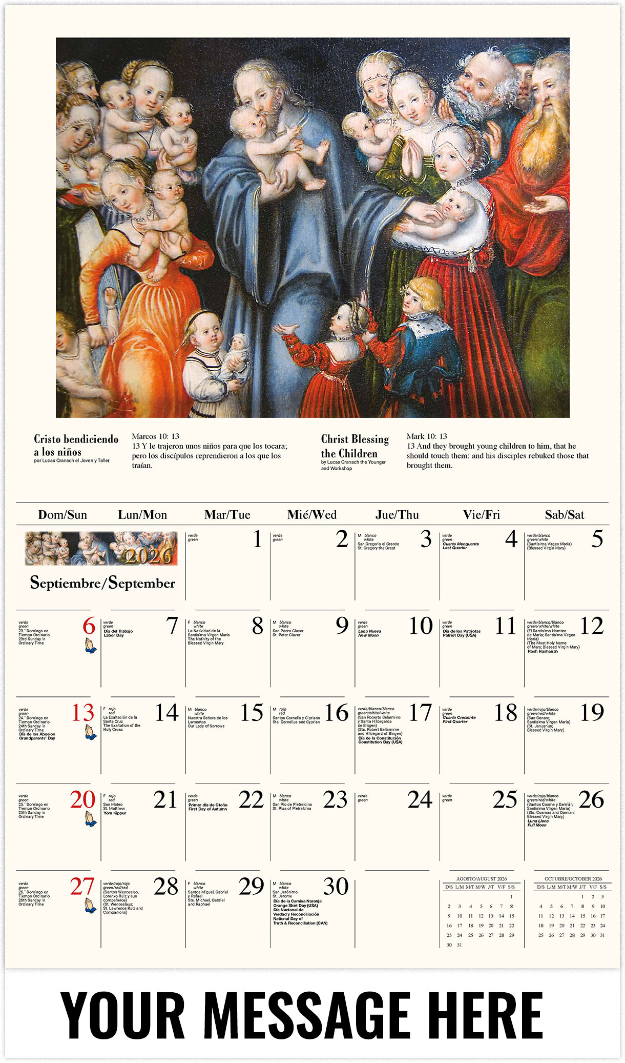 Galleria Catholic Inspiration (English/Spanish - 2026