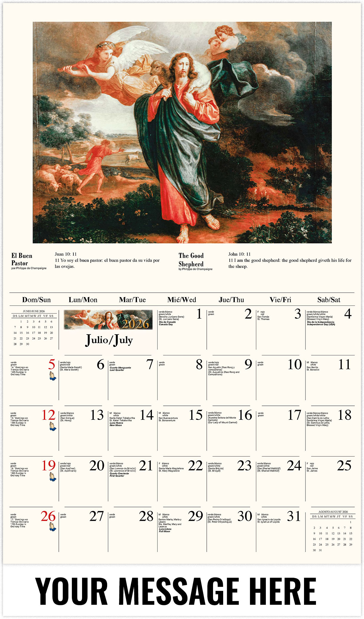 Galleria Catholic Inspiration (English/Spanish - 2026