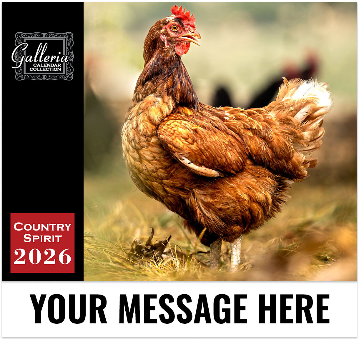 Country Spirit Wall Calendar