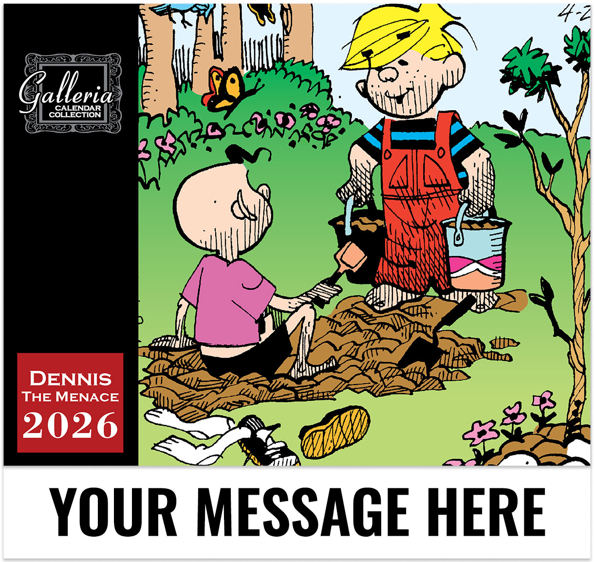Dennis The Menace Wall Calendar