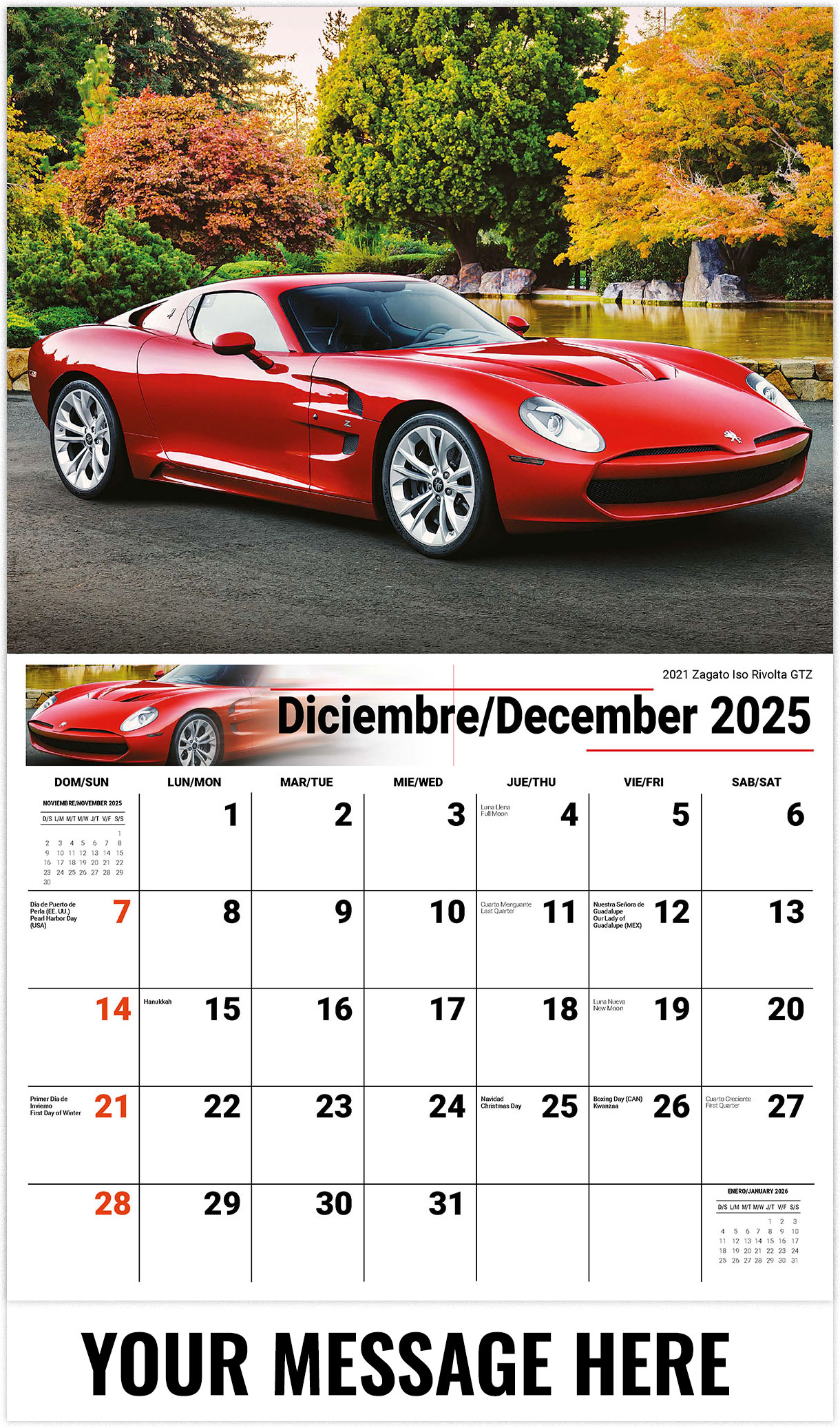 Galleria Exotic Cars (English or Spanish) - 2026
