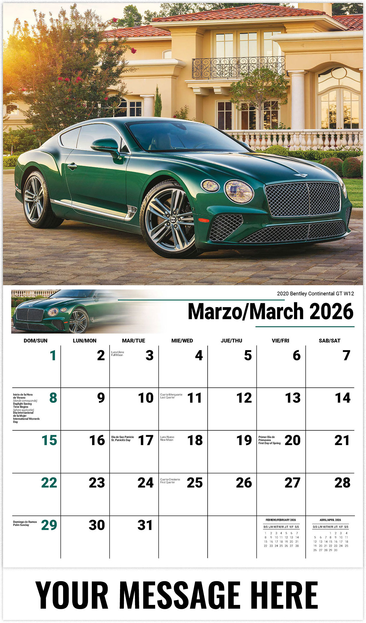 Galleria Exotic Cars (English or Spanish) - 2026