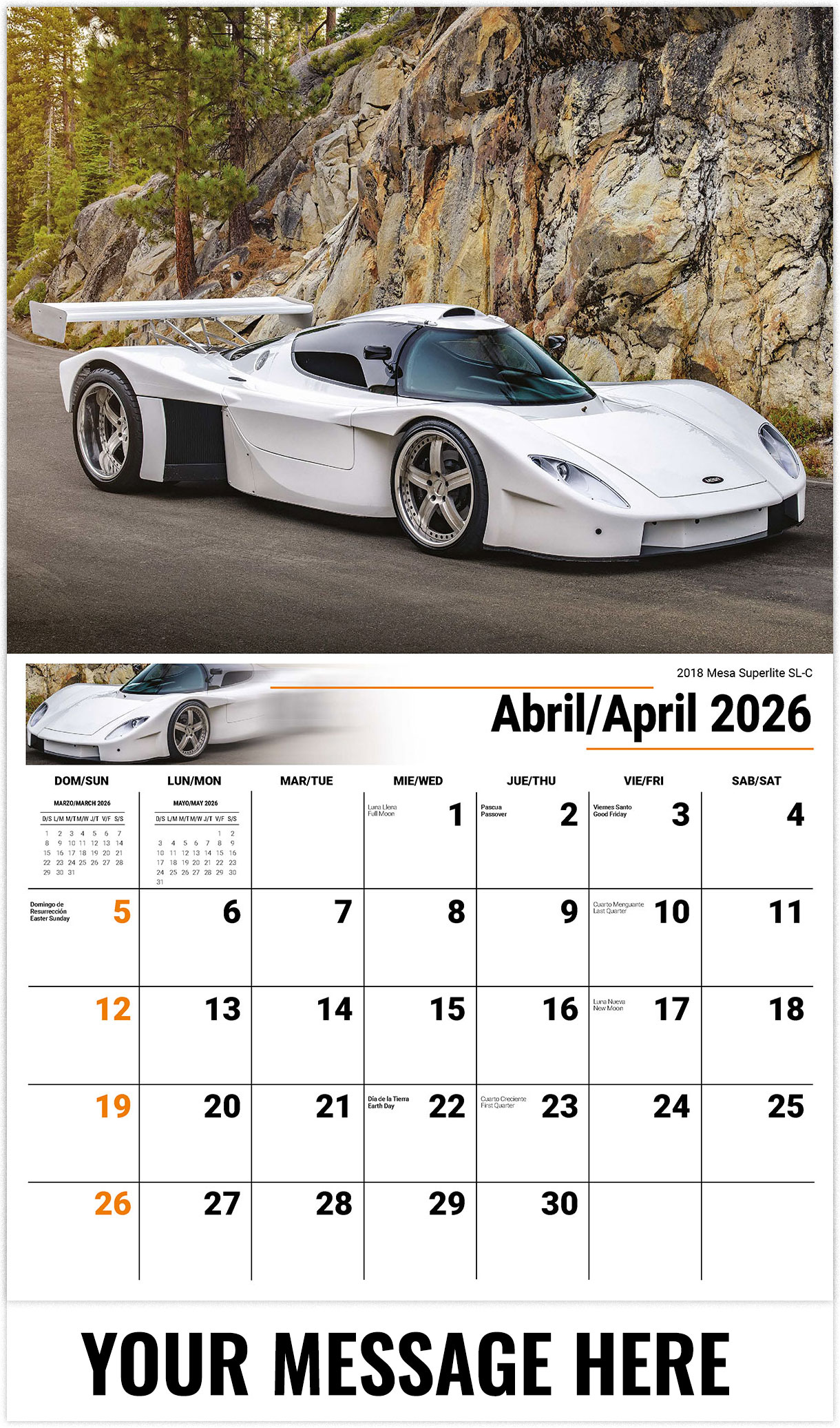 Galleria Exotic Cars (English or Spanish) - 2026