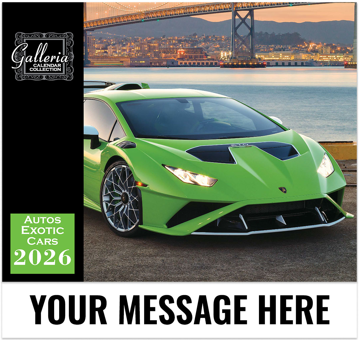 Exotic Cars (English/Spanish) Wall Calendar