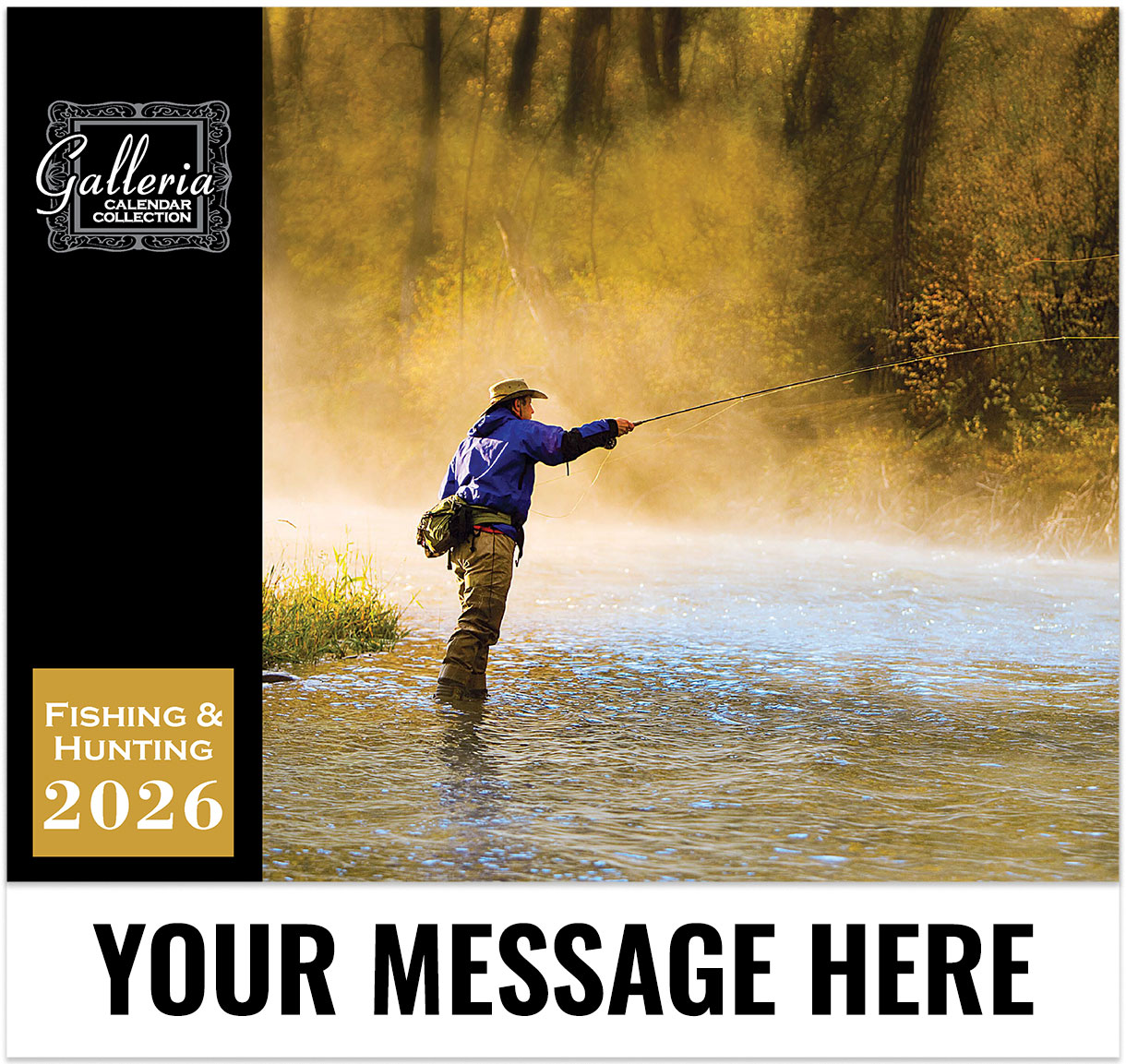 Hunting and Fishing Wall Calendar