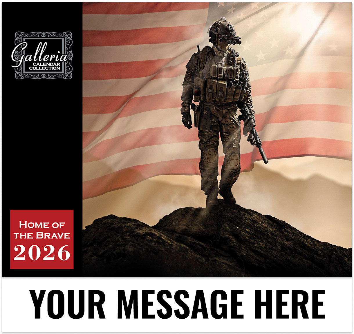 Home Of The Brave Wall Calendar