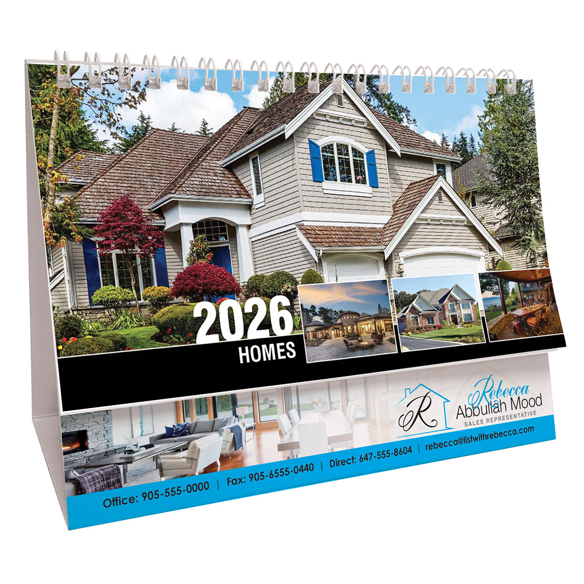 Homes Promotional Desk Calendar Desk Tent Calendar