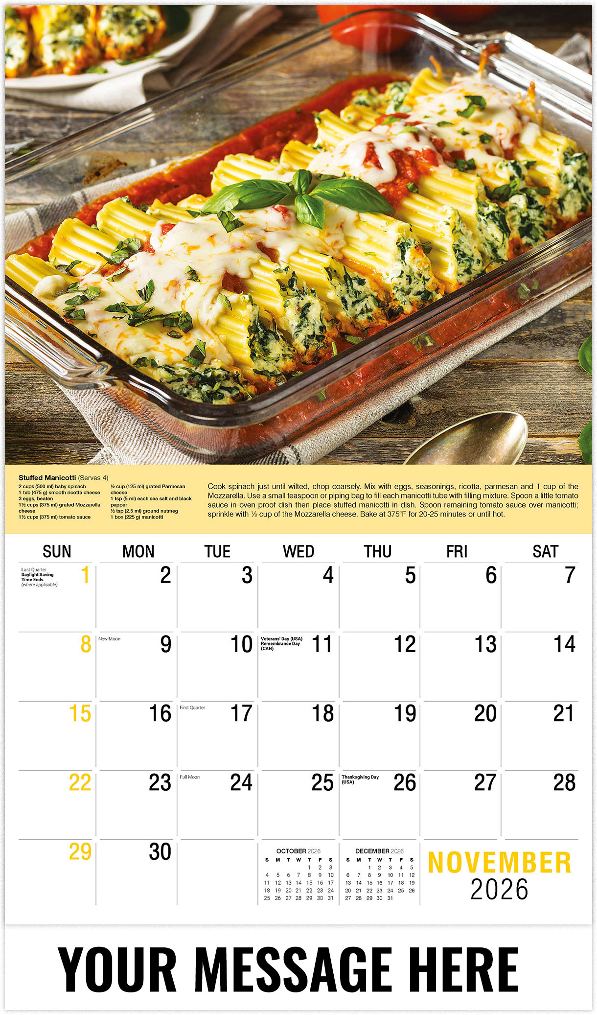 Galleria Recipe - 2026