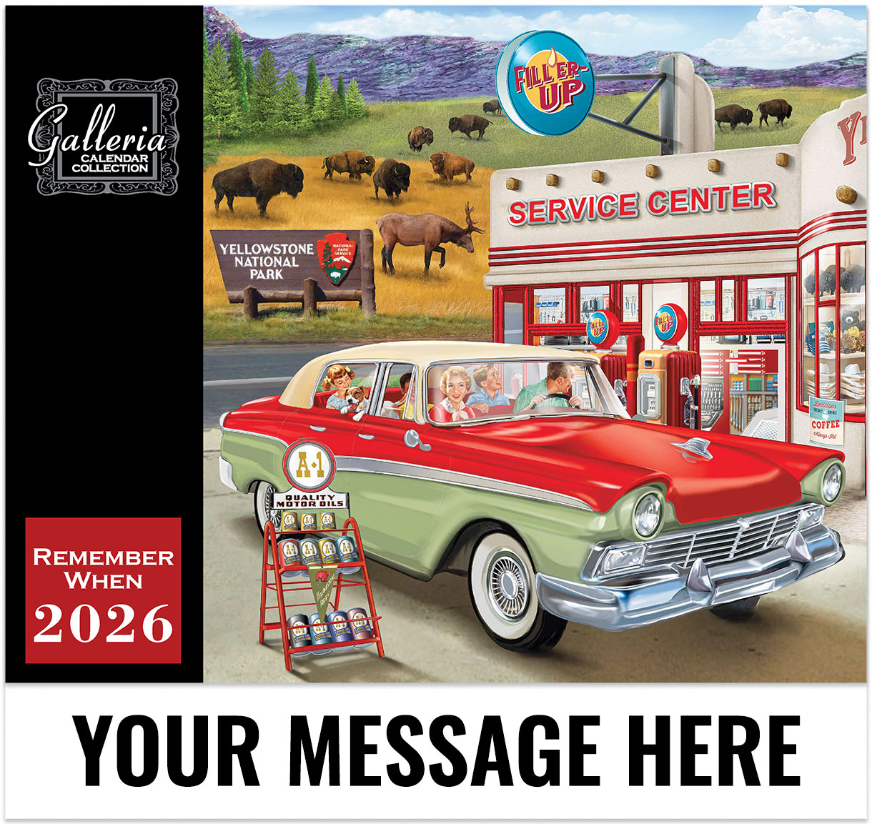Remember When Wall Calendar