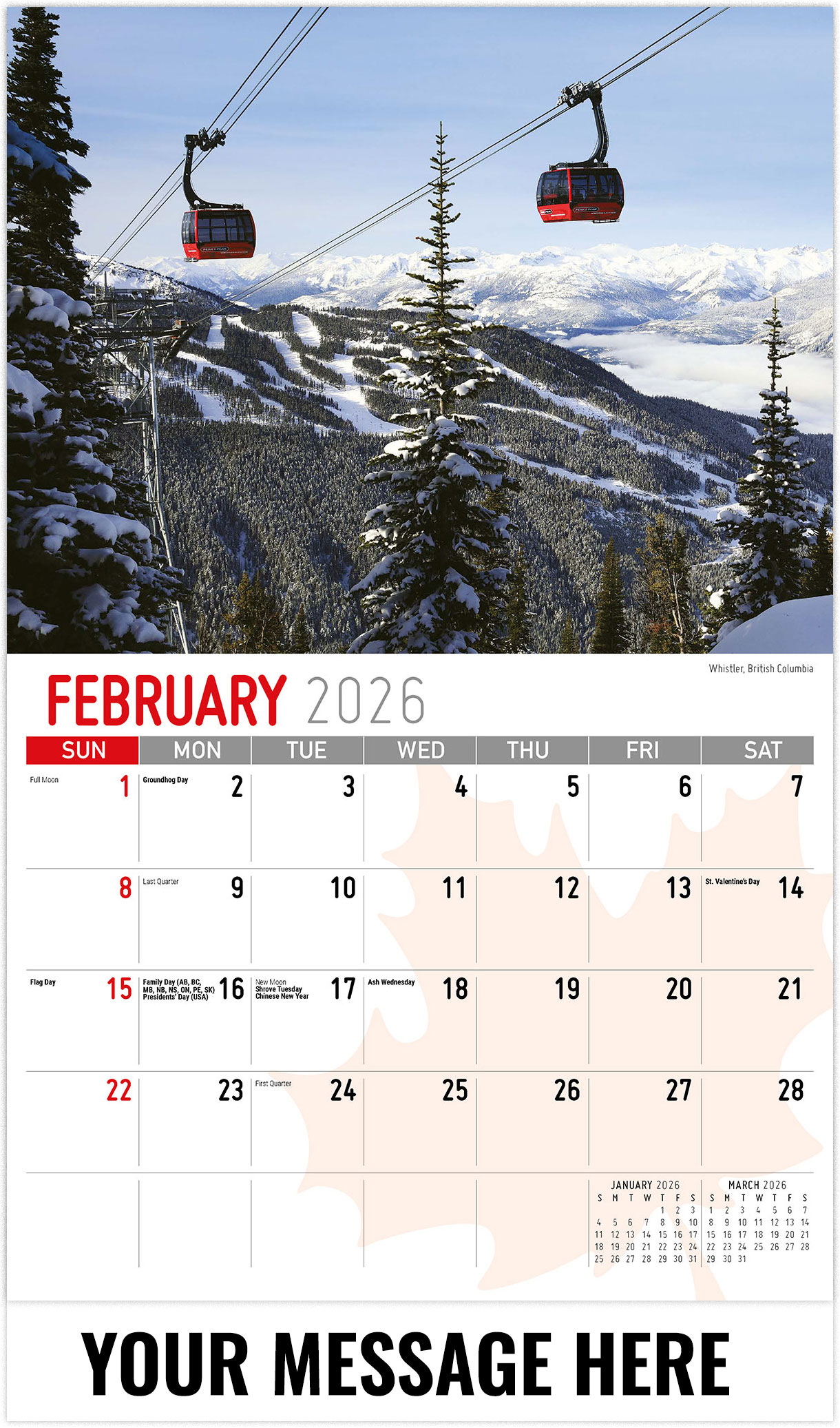 Galleria Canadian Scenic ( ENG) - 2026