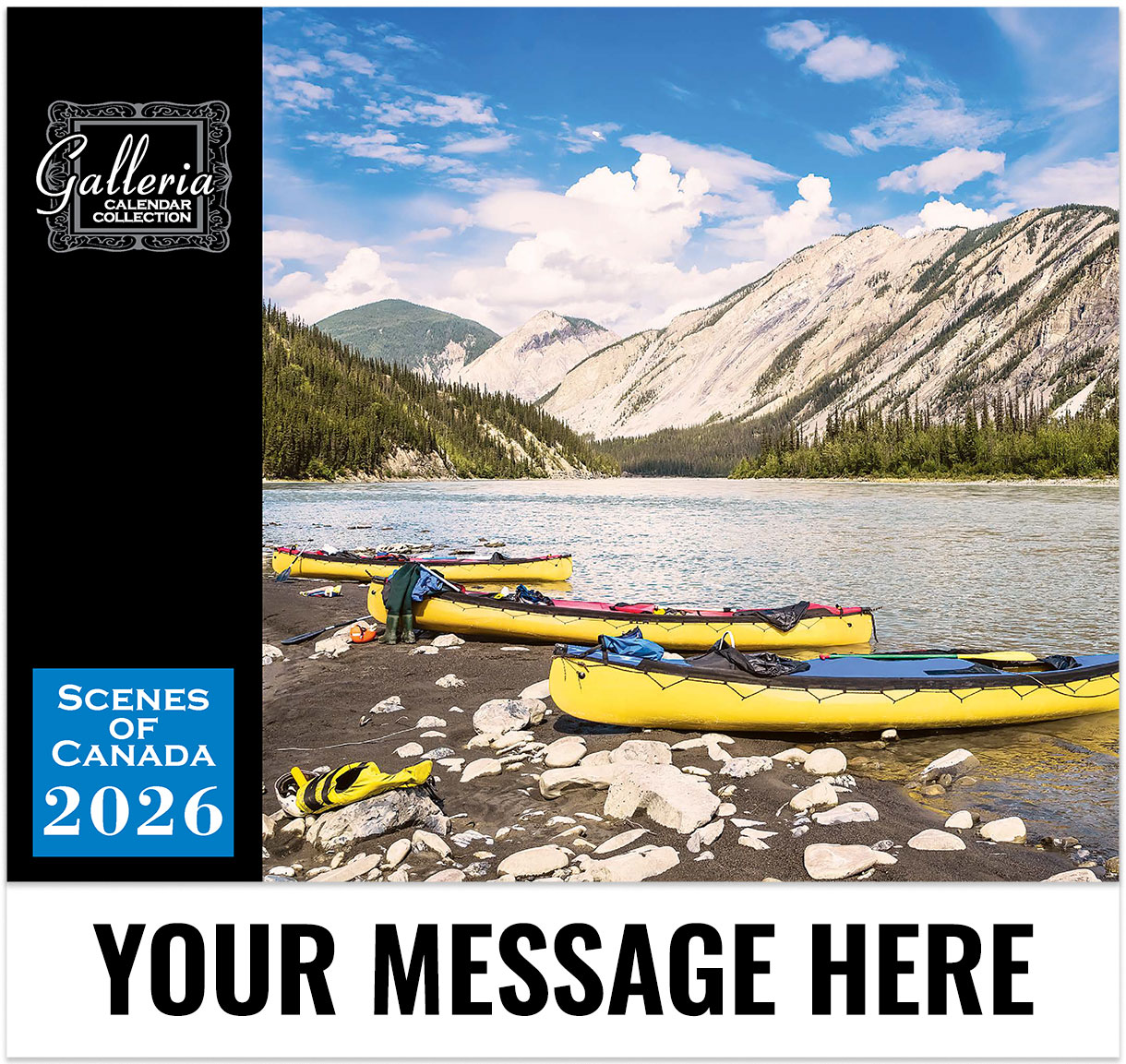 Canadian Scenic (English) Wall Calendar