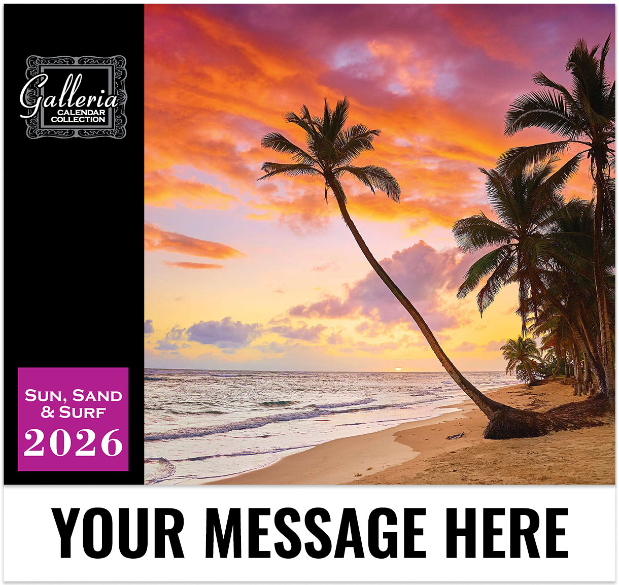 Sun, Sand & Surf Wall Calendar