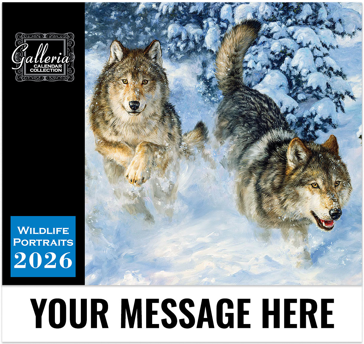 Wildlife Portraits Wall Calendar