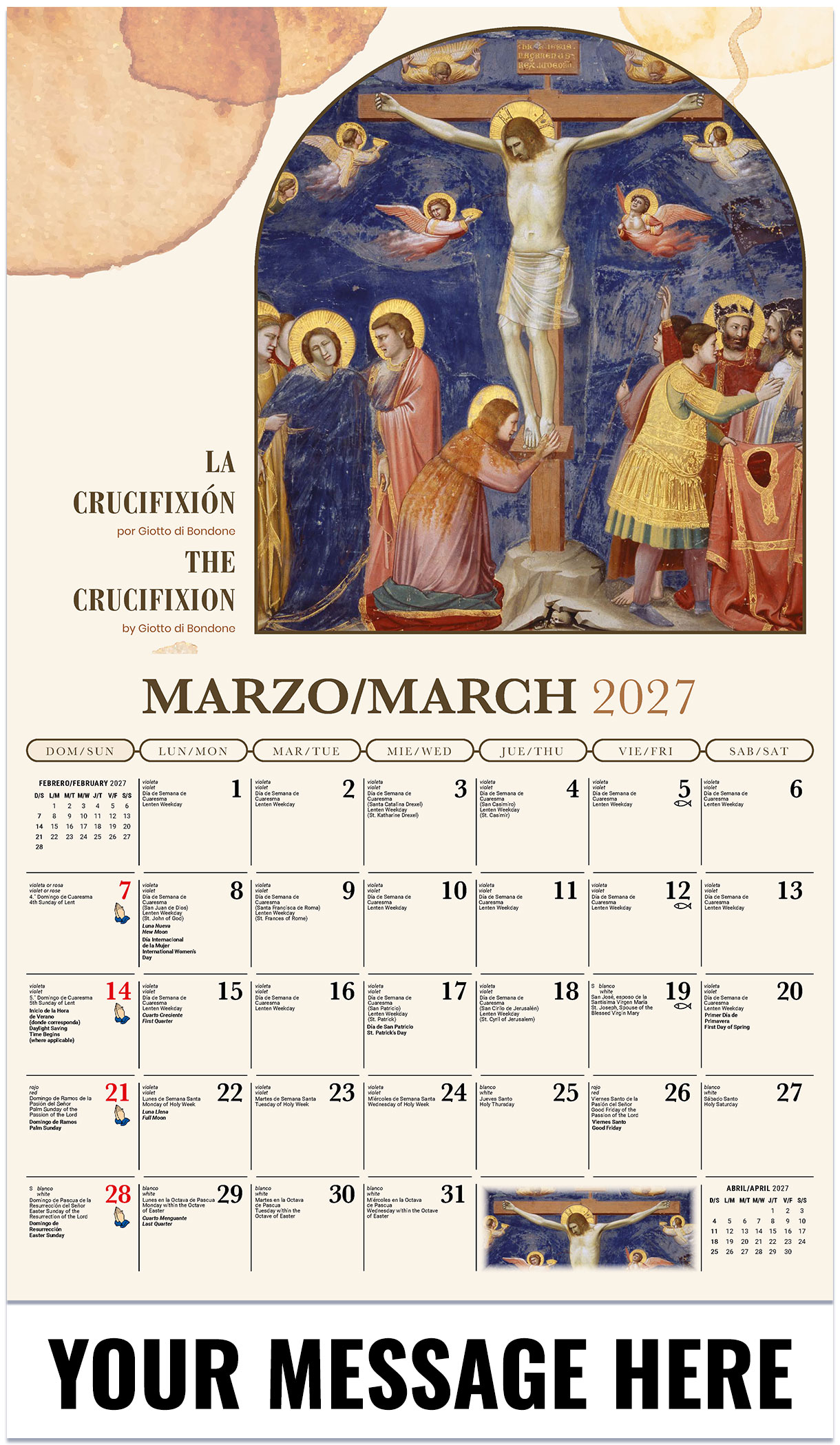 Galleria Catholic Inspiration (English/Spanish - 2027