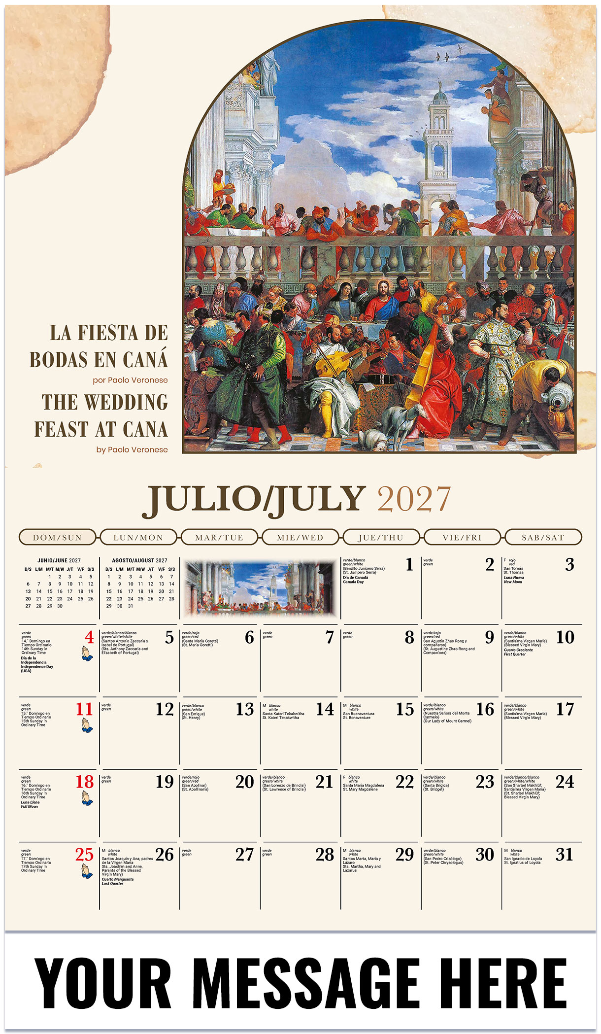 Galleria Catholic Inspiration (English/Spanish - 2027