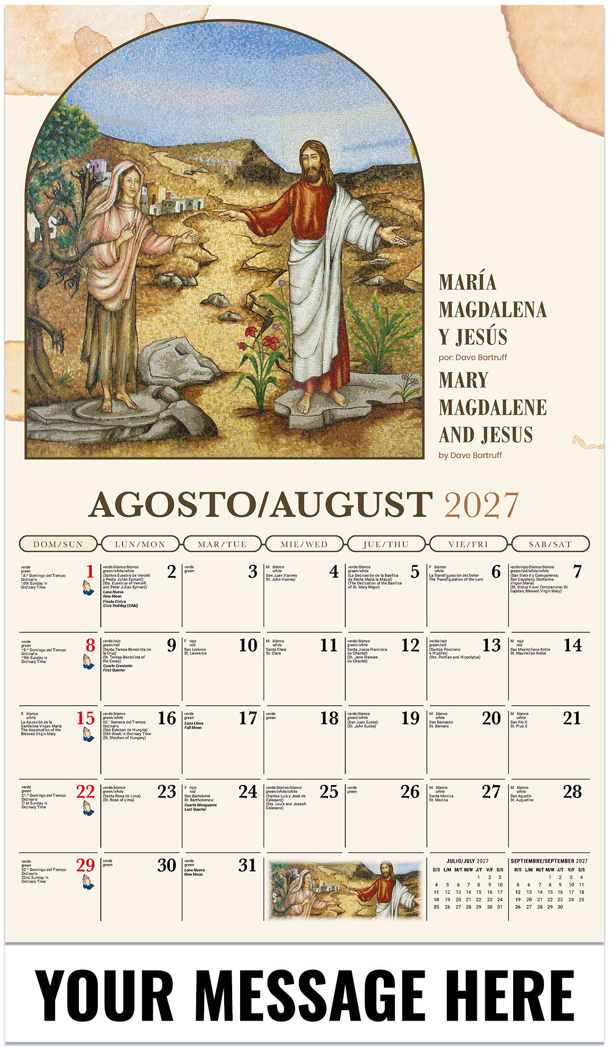 Galleria Catholic Inspiration (English/Spanish - 2027