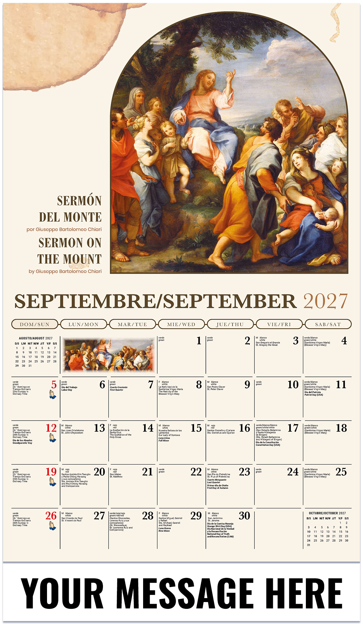 Galleria Catholic Inspiration (English/Spanish - 2027