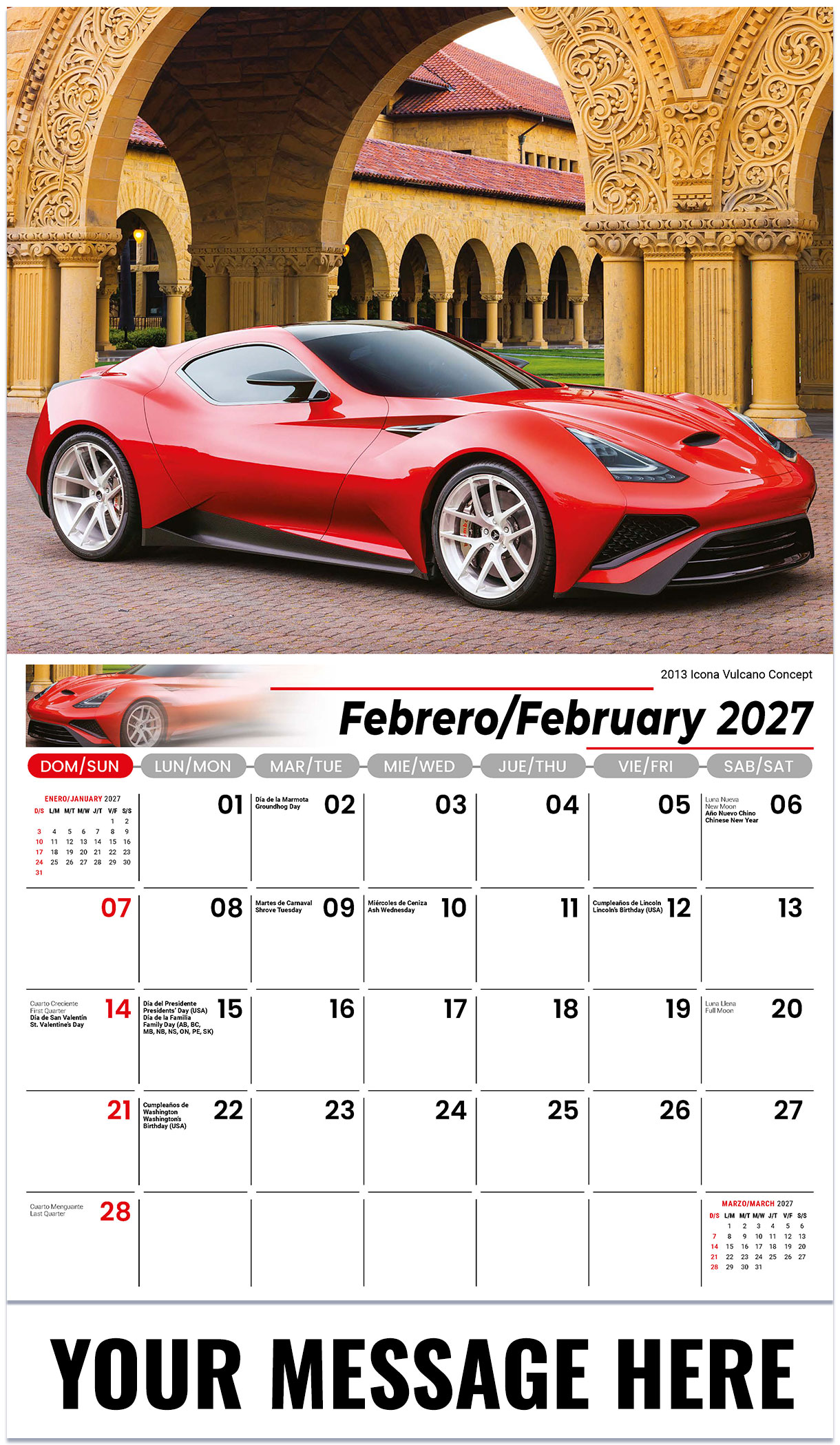 Galleria Exotic Cars (English or Spanish) - 2027
