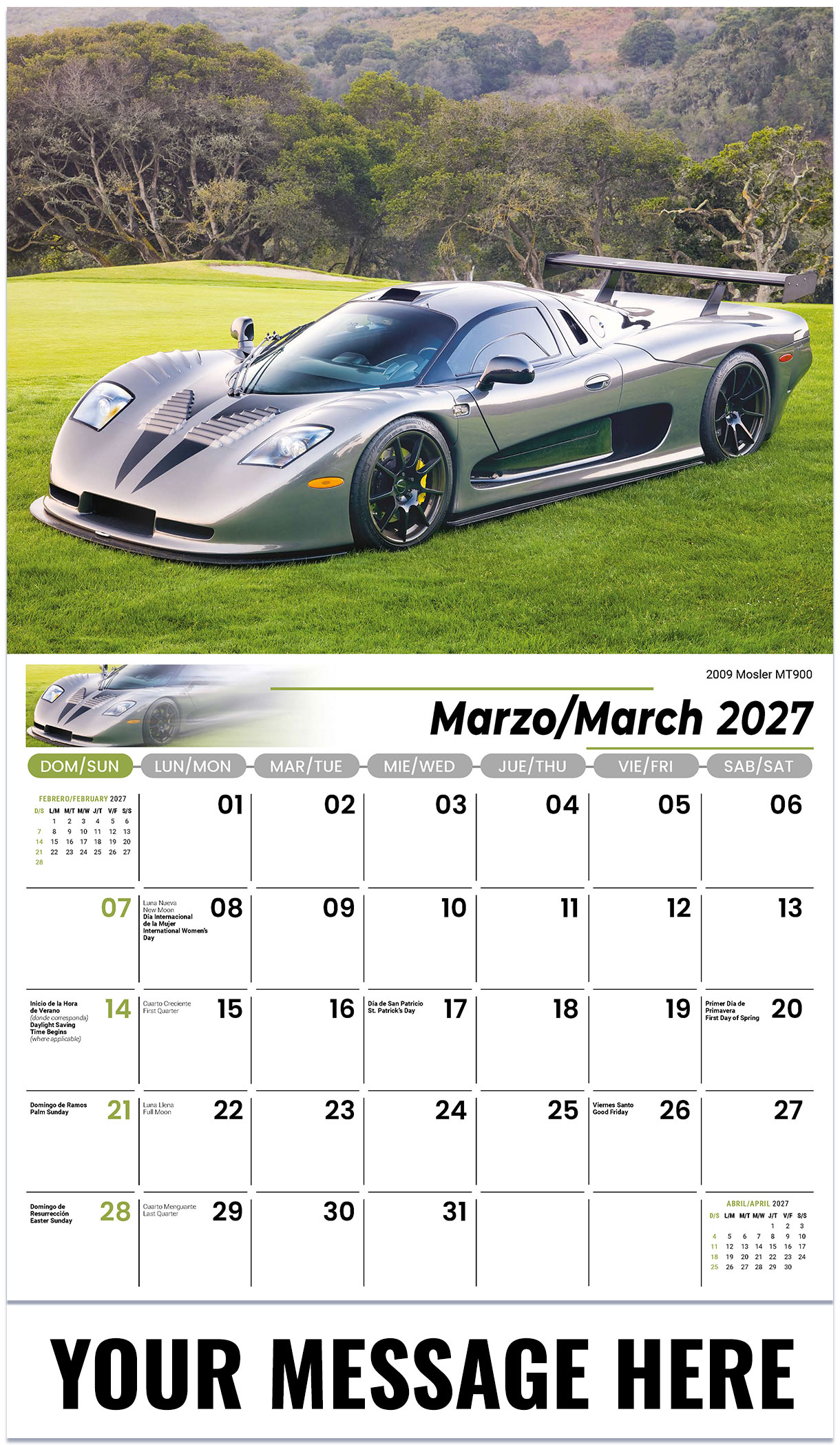 Galleria Exotic Cars (English or Spanish) - 2027