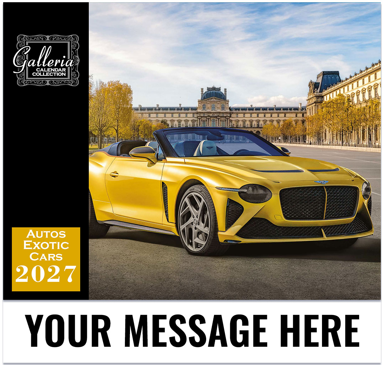 Exotic Cars (English/Spanish) Wall Calendar