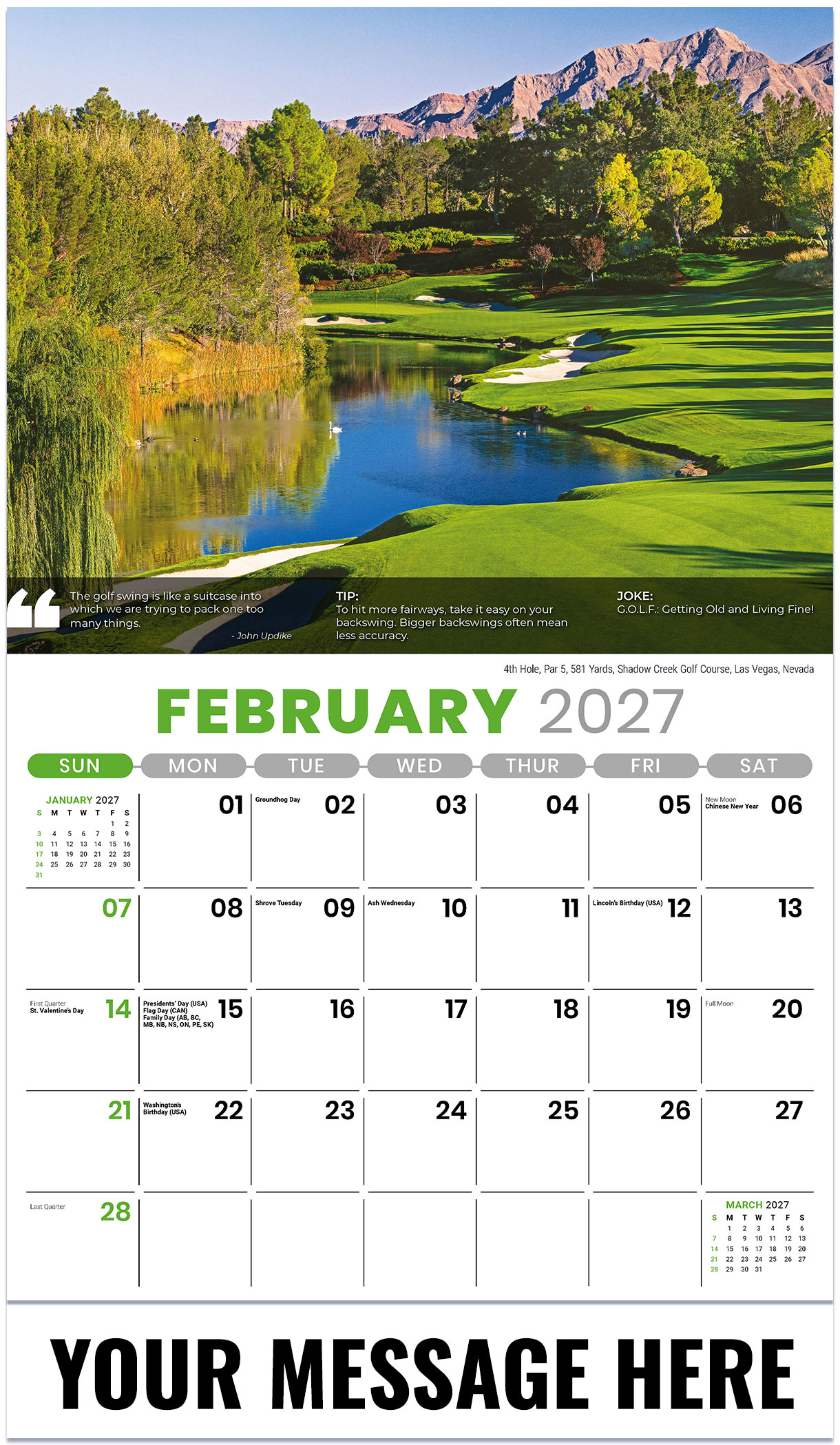 Galleria Golf Tips - 2027