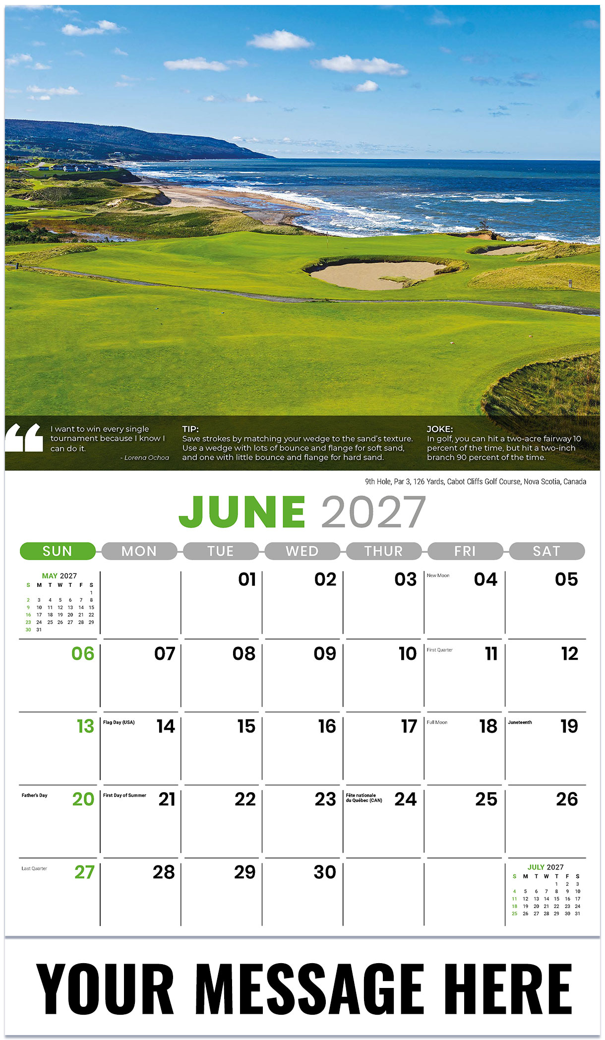 Galleria Golf Tips - 2027