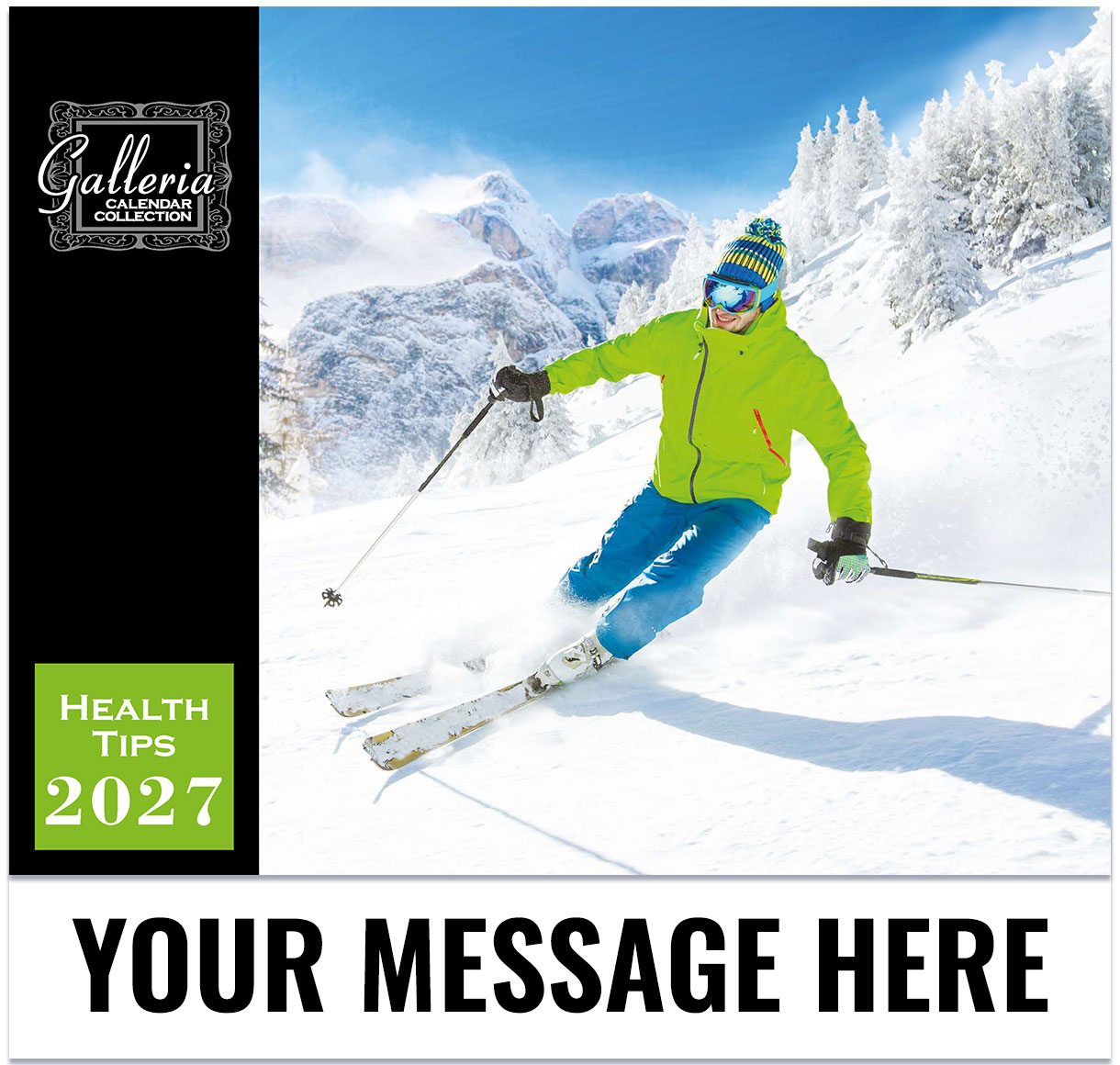 Health Tips Wall Calendar