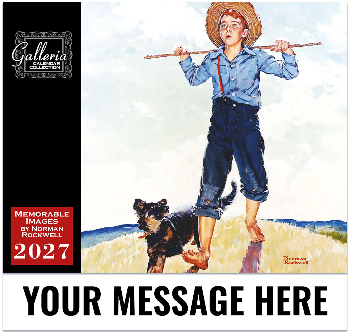 Memorable Images By Norman Rockwell Wall Calendar