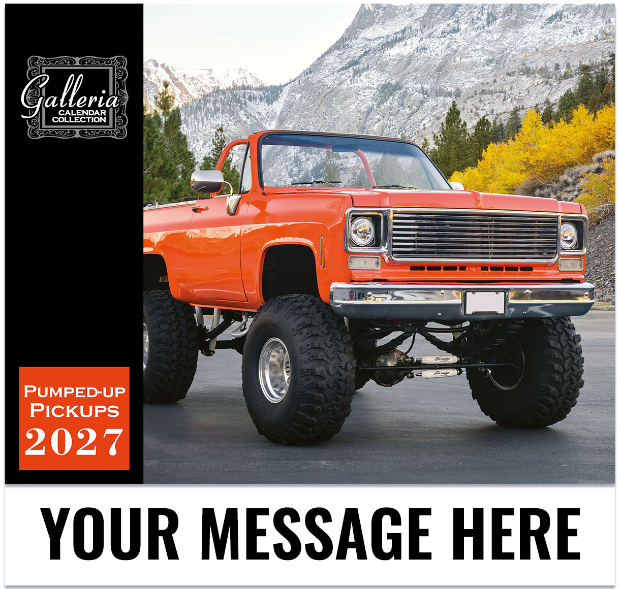 Pumped-up Pickups Wall Calendar